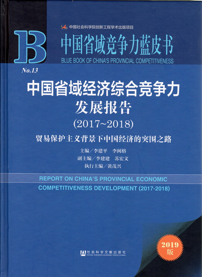 强奸美女中国省域经济综合竞争力发展报告（2017-2018）